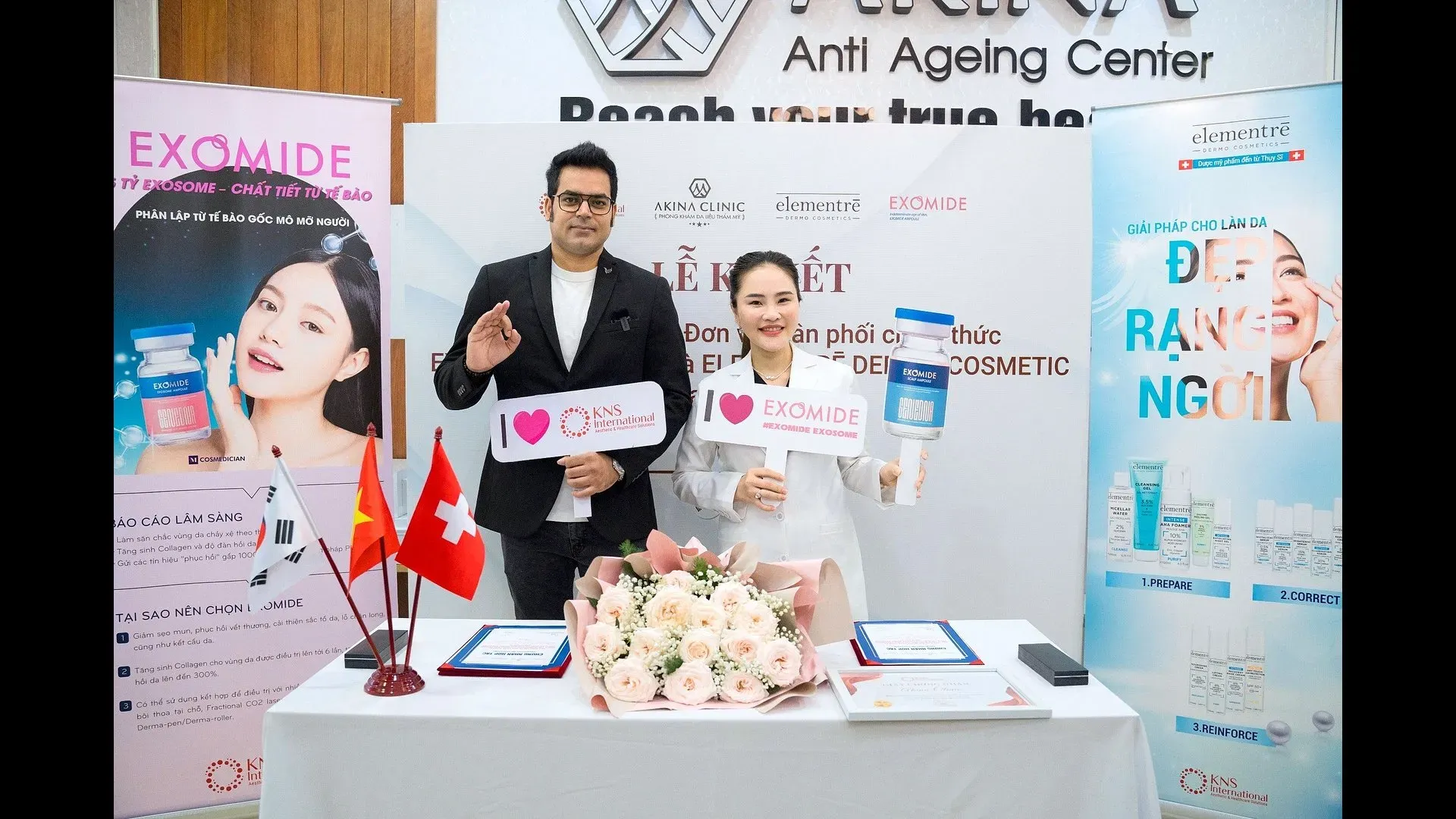 Exomide Signing Ceremony with AKINA Center: Advancing Exosome & Stem Cell Innovation in Dermatology image 2